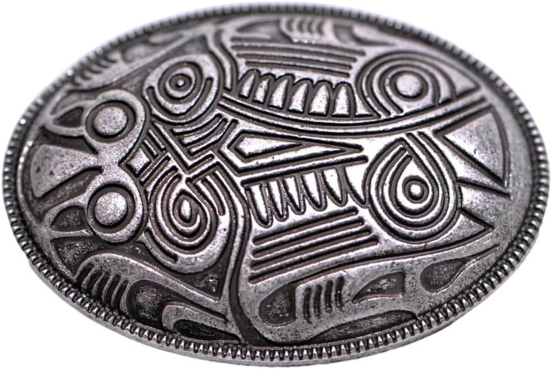 LANGHONG Norse Viking Brooch For Men Turtle Brooch Talisman Jewelry, Gift For Men - Image 2